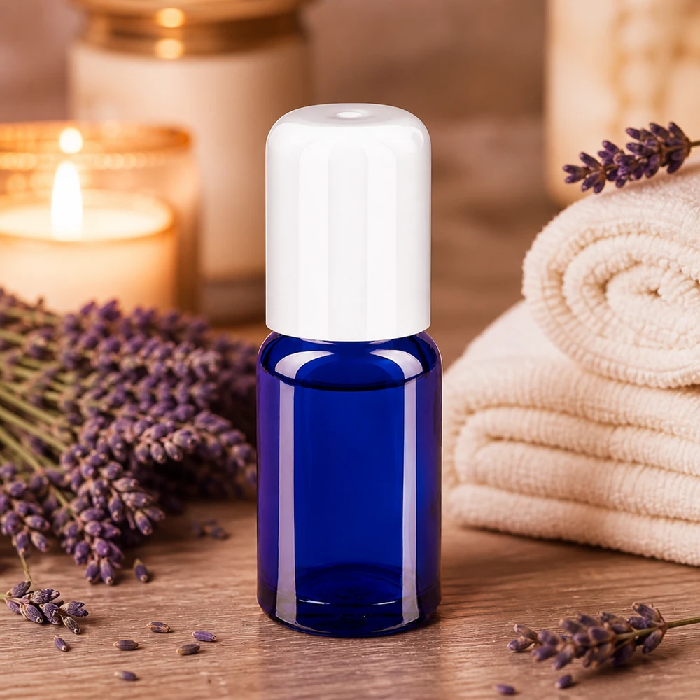 Professionele flacon 10ml STD BlueLine UT18/10 voor cosmetica en wellnessproducten