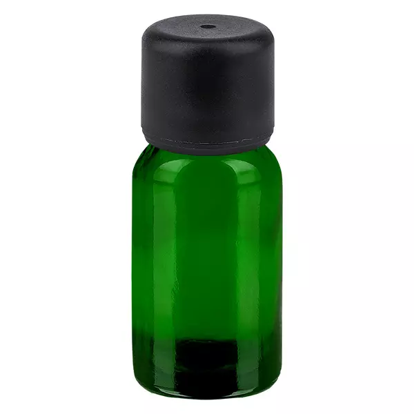10ml flessenglazen 6mm SV zwart STD GreenLine UT18/10 10ml flessenglazen 6mm SV zwart STD GreenLine UT18/10