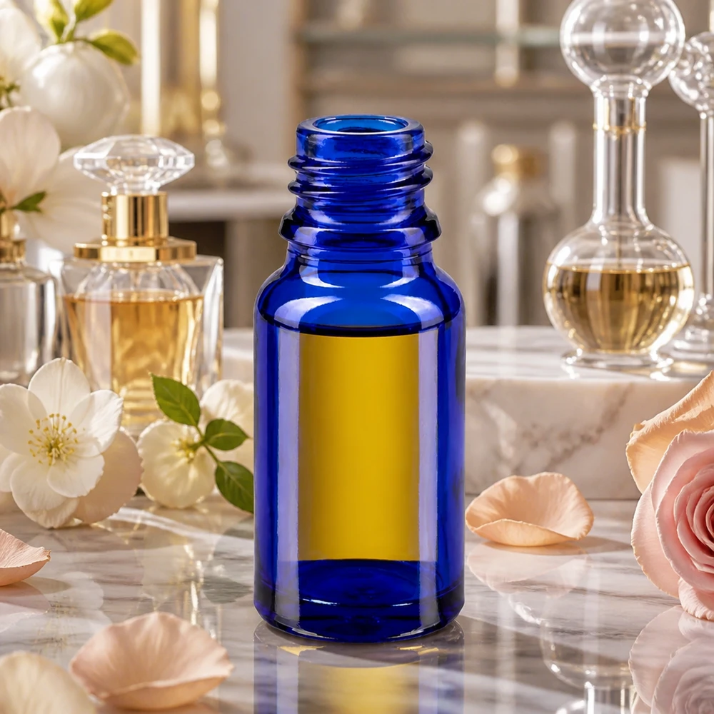 10ml apothekersflesje met stabiele basis en ergonomische vorm voor veilig gebruik