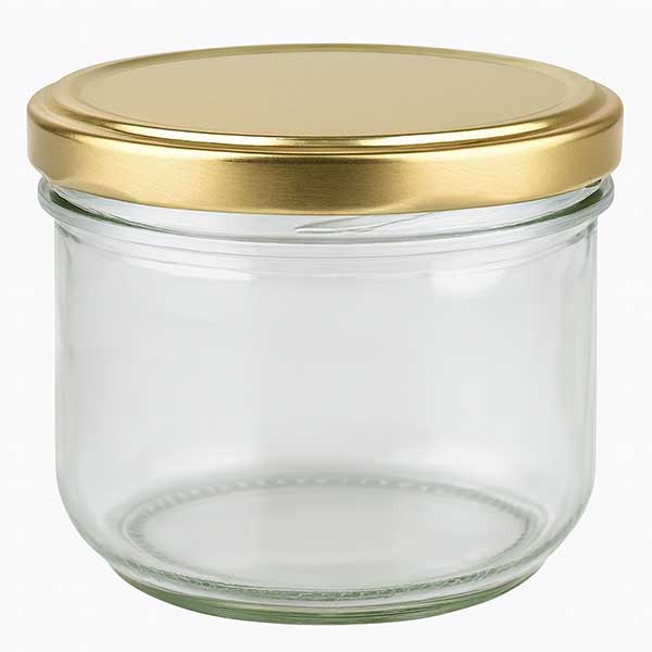 260ml bekers met BasicSeal deksel goud UNiTWIST