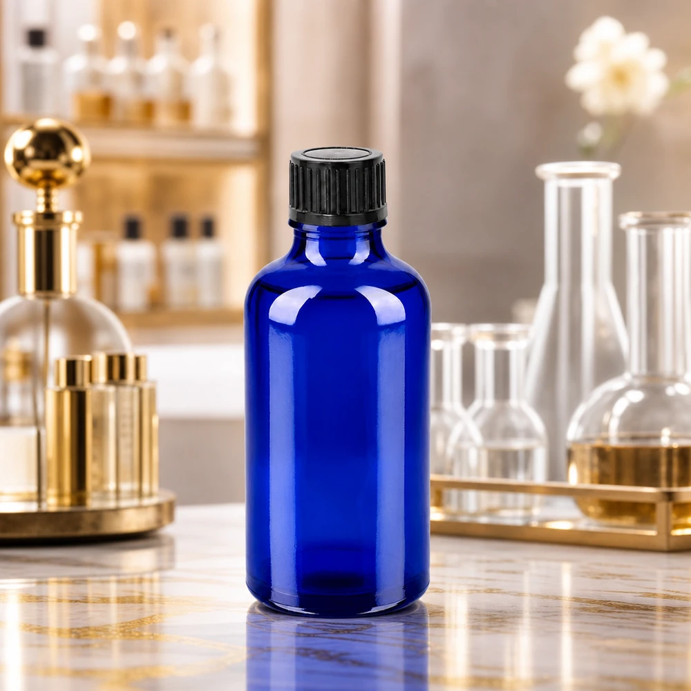 Handig flesje van 50 ml met ergonomisch ontwerp en antislipoppervlak voor dagelijks gebruik