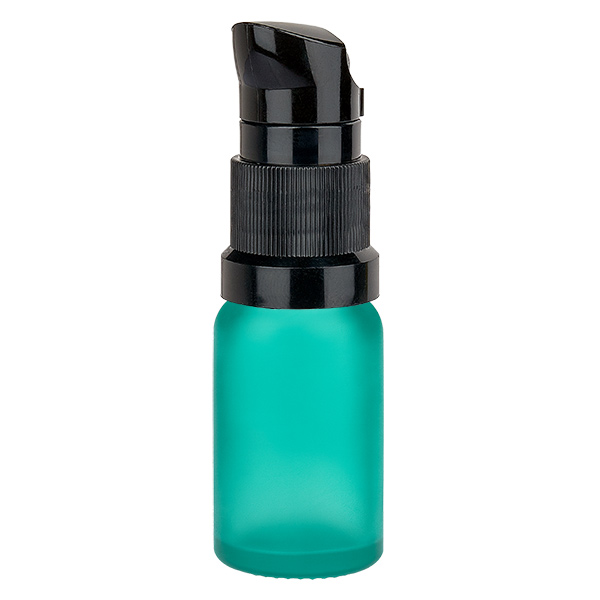 10ml pompflacon zwart STD GreenLine UT18/10 10ml pompflacon zwart STD GreenLine UT18/10