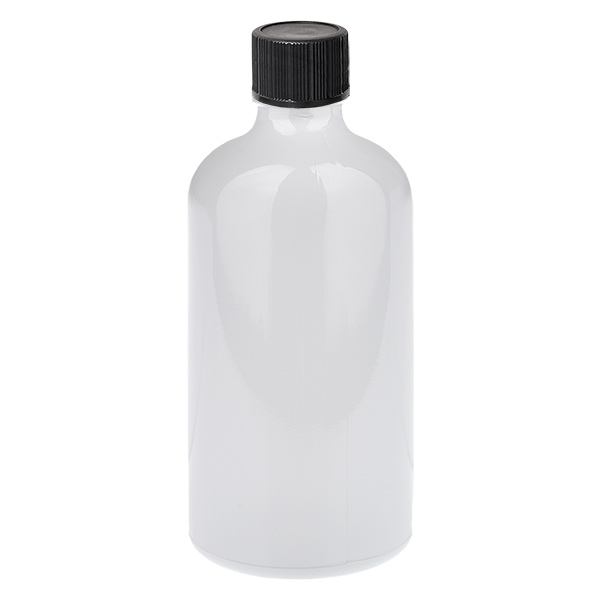 100 ml druppelfles 1 mm zwart standaarddop WhiteLine UT18/100