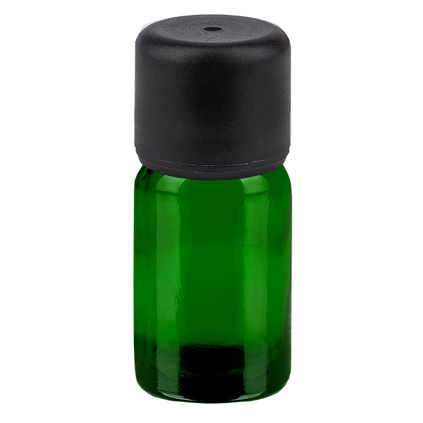 5ml flessenglazen 6mm SV zwart STD GreenLine UT18/5 5ml flessenglazen 6mm SV zwart STD GreenLine UT18/5
