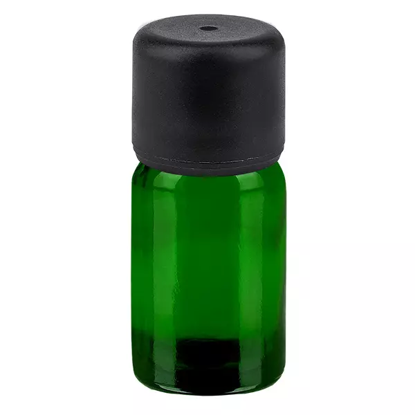 5ml flessenglazen 6mm SV zwart STD GreenLine UT18/5 5ml flessenglazen 6mm SV zwart STD GreenLine UT18/5