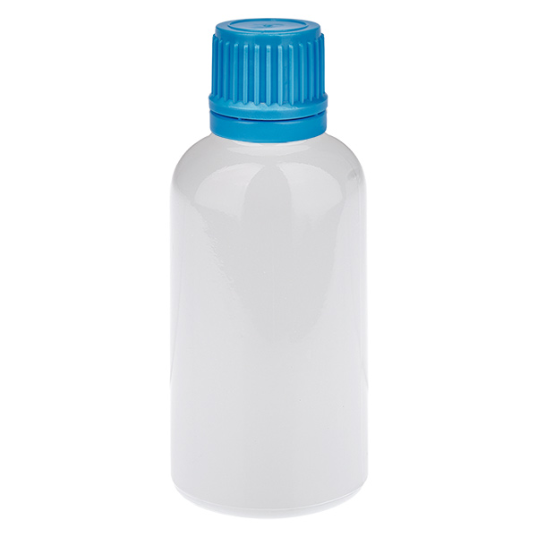 30 ml flesje 11 mm schroefdop blauw Originaliteitsdop WhiteLine UT18/30 30 ml flesje 11 mm schroefdop blauw Originaliteitsdop WhiteLine UT18/30