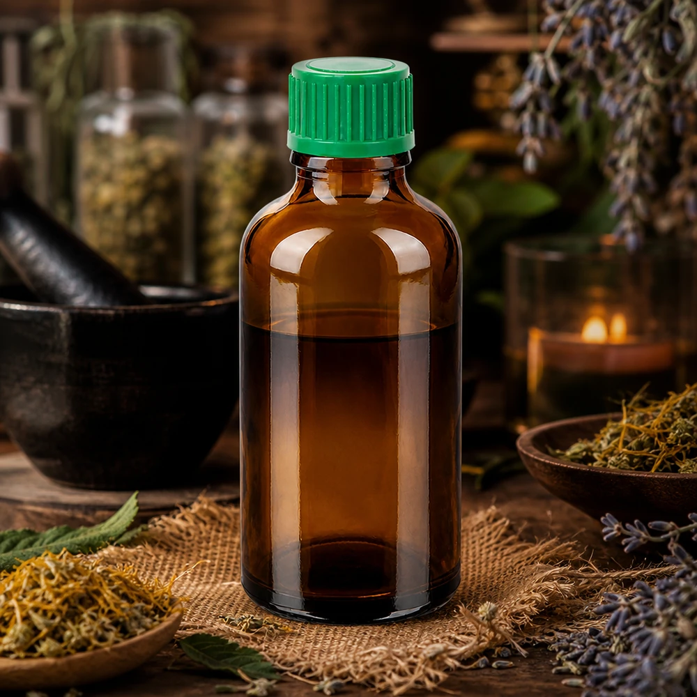 50ml Druppelflesje 0.8mm groen STD BrownLine UT18/50 BrownLine 50ml fles met 0,8mm precisiedruppelaar voor homeopathie en natuurgeneeskunde