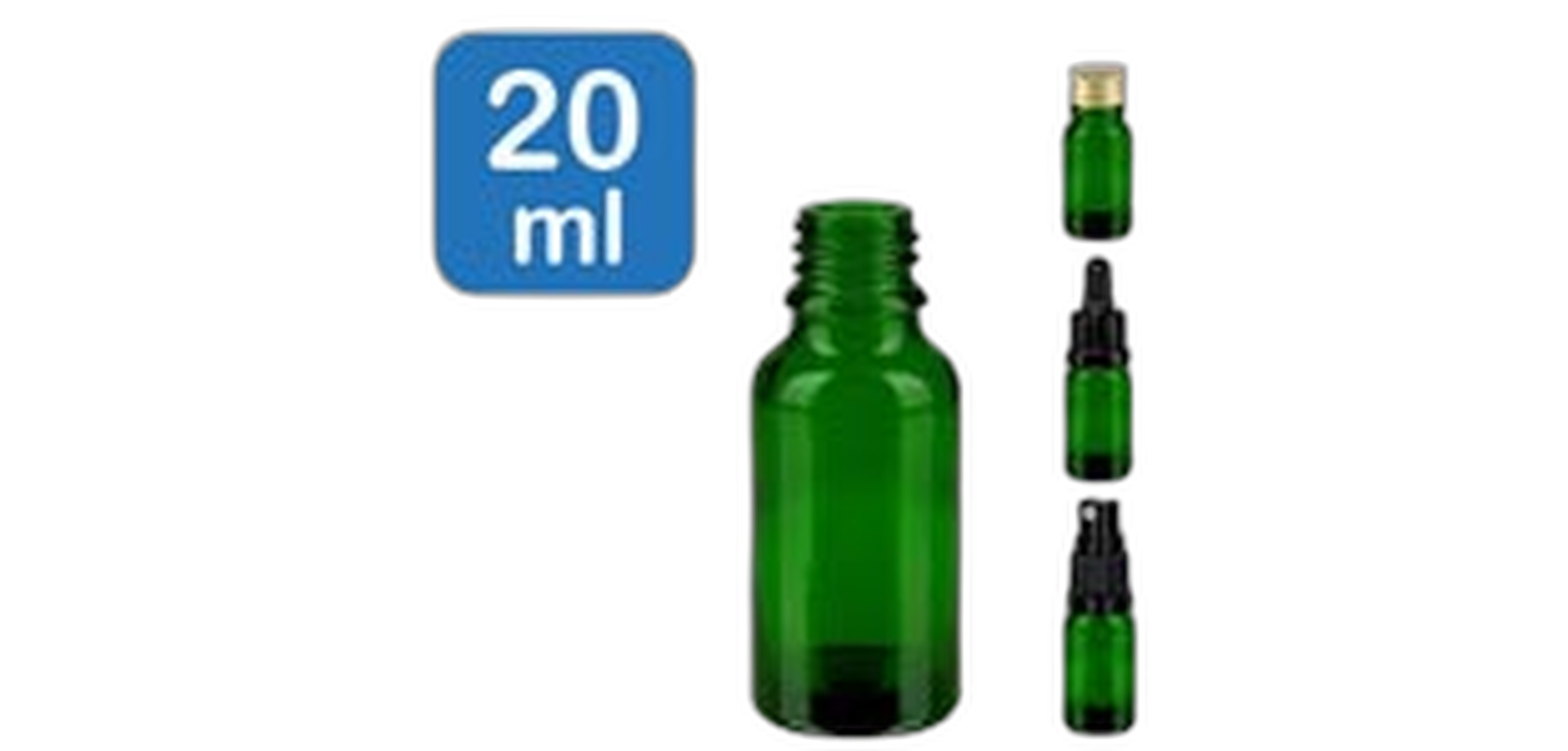 20ml GreenLine apothekersflacons UT18