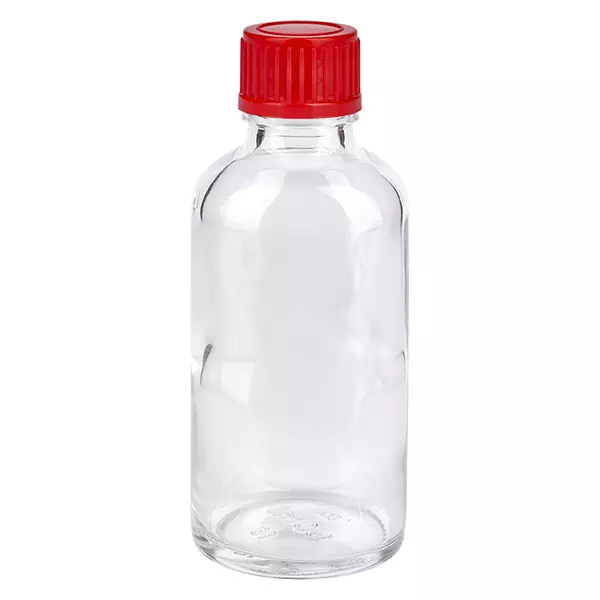 50ml fles 11mm SV rood STD ClearLine UT18/50 50ml fles 11mm SV rood STD ClearLine UT18/50