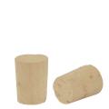 Tapse kurk - natuurlijk kurk - 15/18 mm, hoogte 22 mm Tapse kurk - natuurlijk kurk - 15/18 mm, hoogte 22 mm