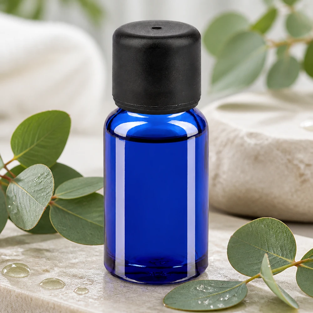 10ml fles 11mm SV zwart OV BlueLine UT18/10 10ml fles 11mm SV zwart OV BlueLine UT18/10