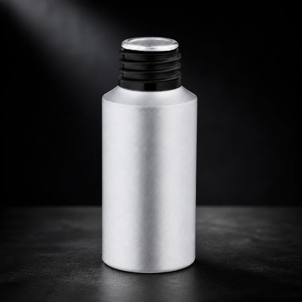 Handig 30ml flesje van gebeitst aluminium, perfect voor op reis en mobiele toepassingen onderweg