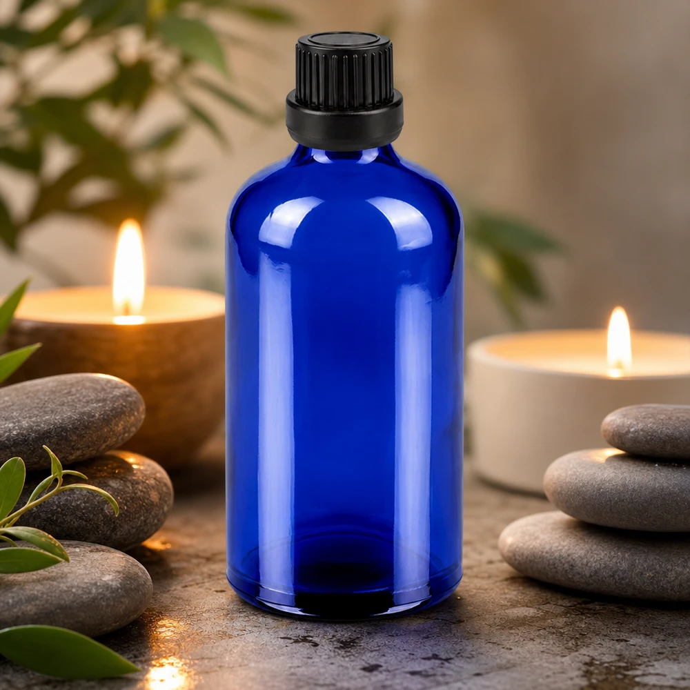 100ml druppelfles 2mm zwart OV BlueLine UT18/100 100ml druppelfles 2mm zwart OV BlueLine UT18/100