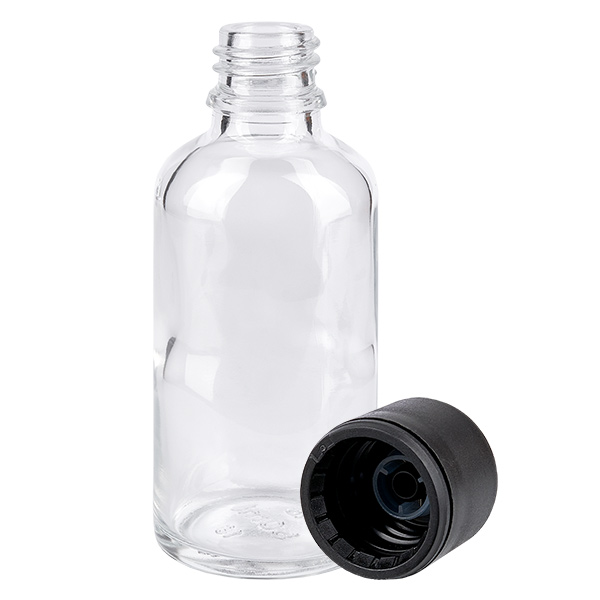 50ml fles 6mm SV zwart STD ClearLine UT18/50 50ml fles 6mm SV zwart STD ClearLine UT18/50