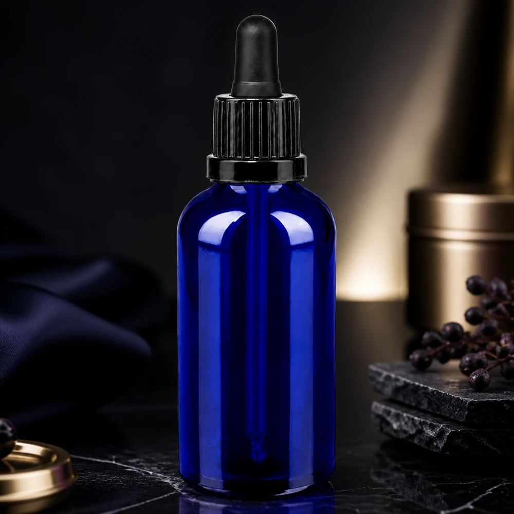 Professionele apothekersfles 50ml - robuust borosilicaatglas voor laboratorium en geneeskunde