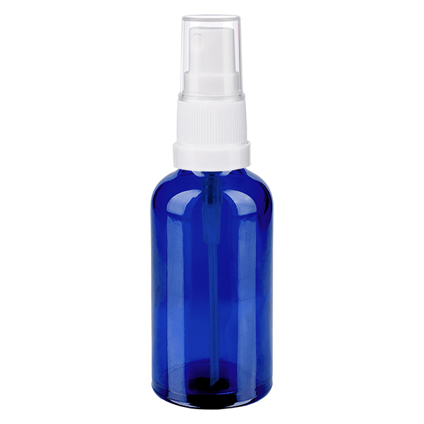 50ml Spuitfles wit/tr. STD BlueLine UT18/50