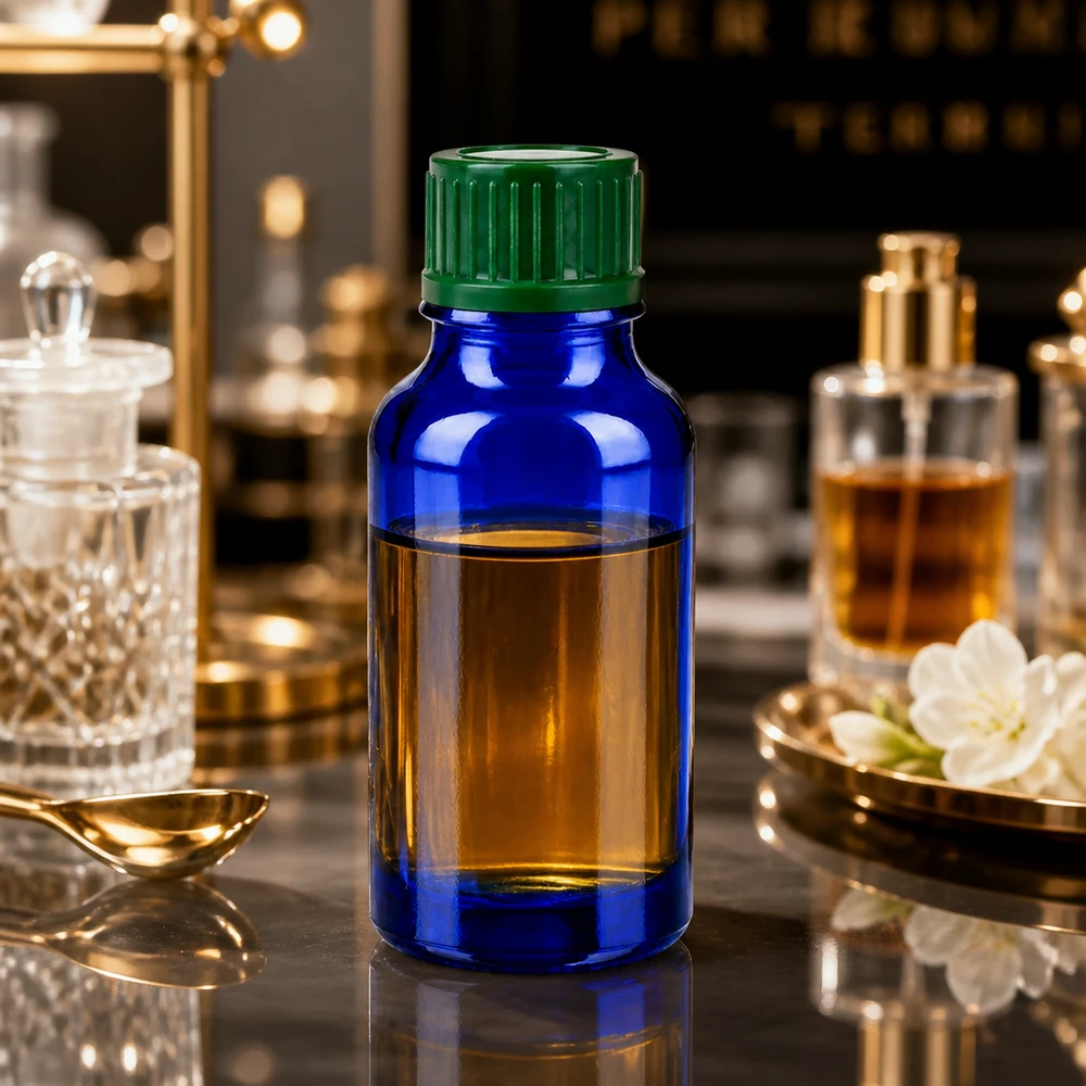 Premium glazen fles 20ml met goed sluitend systeem 11mm SV voor veilig opbergen BlueLine