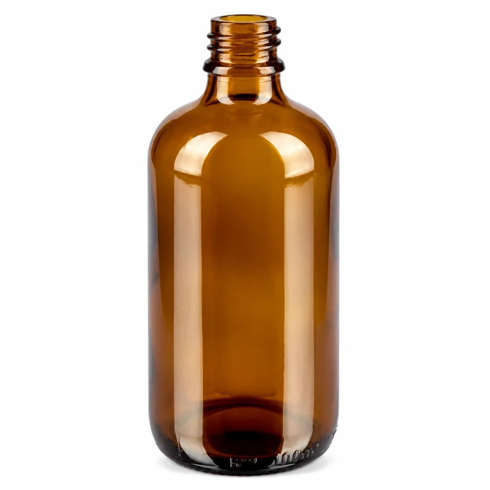 100ml fles 11mm SV groen OV BrownLine UT18/100 Professionele 100ml laboratoriumfles van getint glas met schroefdraad voor chemische oplossingen