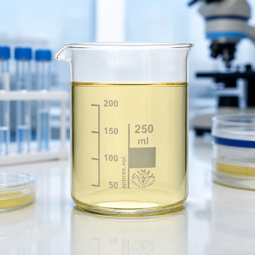 Transparant bekerglas van 250 ml, lage vorm ideaal voor nauwkeurige metingen in het laboratorium en onderzoek