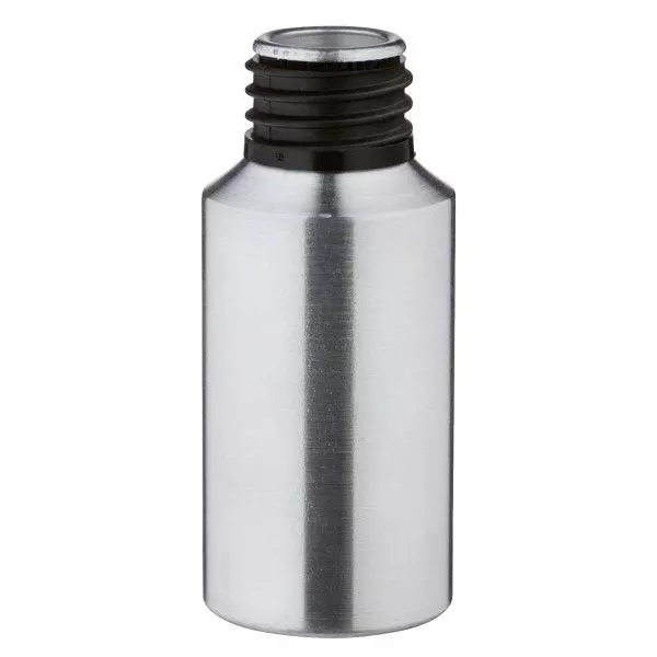 30 ml aluminium fles geslepen zonder sluiting