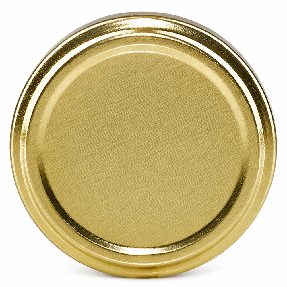 BasicSeal glazen deksel goud TO58 58 mm UniTwist voor het inmaken en conserveren