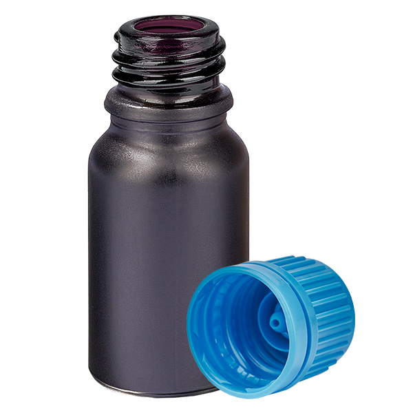 10ml flacon 11mm SV blauw OV BlackLine UT18/10 10ml flacon 11mm SV blauw OV BlackLine UT18/10