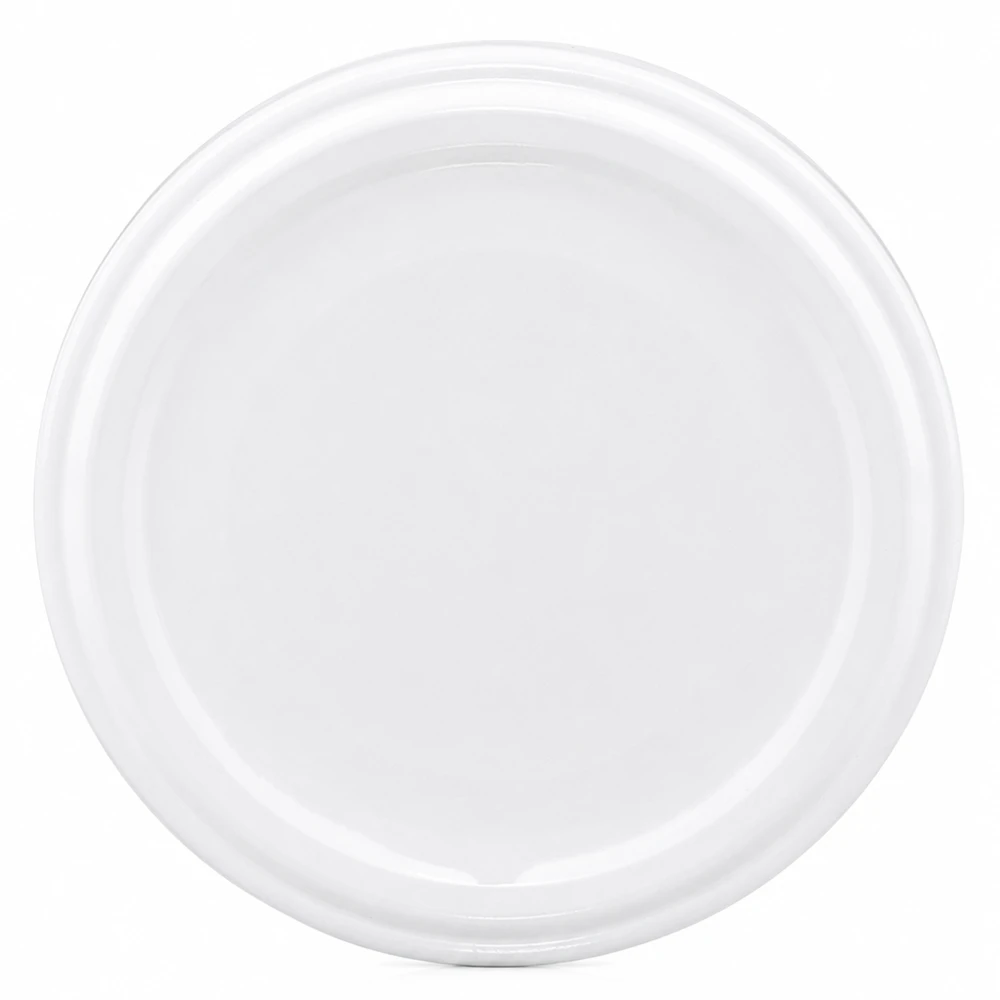 UNiTWIST TO58 wit, BioSeal, BPA-NI, unitemp Witte metalen deksel TO58 UNiTWIST unitemp BioSeal-afdichting zonder BPA voor glazen