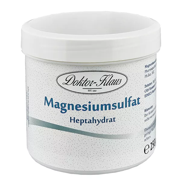 250g Doktor-Klaus magnesiumsulfaat 7-hydraat 250g Doktor-Klaus magnesiumsulfaat 7-hydraat