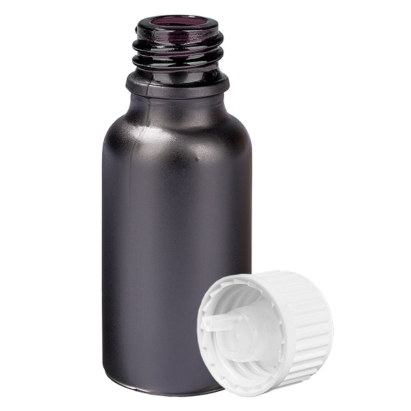 20ml druppelflesje 0.9mm wit STD BlackLine UT18/20 20ml druppelflesje 0.9mm wit STD BlackLine UT18/20