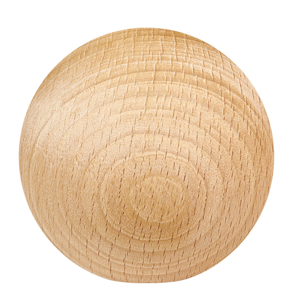 UNiTWIST Houten bal WECK RR60 UNiTWIST houten bol beuken enkel detailaanzicht houtnerf zichtbaar WECK RR60 dekselgreep vervanging