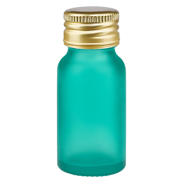 10ml Flessen 11mm SV Alu-Gold STD GroenL. UT18/10 10ml Flessen 11mm SV Alu-Gold STD GroenL. UT18/10