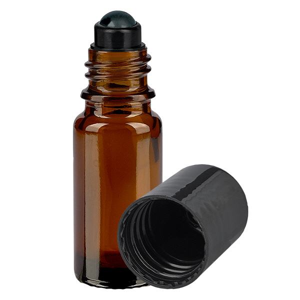 Glas deostick fles bruin 10ml, lege deo roller (Roll On) Glas deostick fles bruin 10ml, lege deo roller (Roll On)