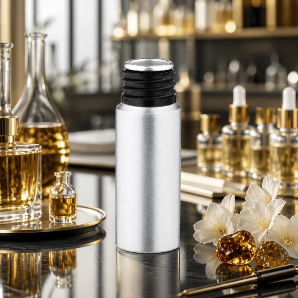 Herbruikbaar 20ml flesje van gepekeld aluminium met hygiënisch aluminium materiaal voor de apotheek