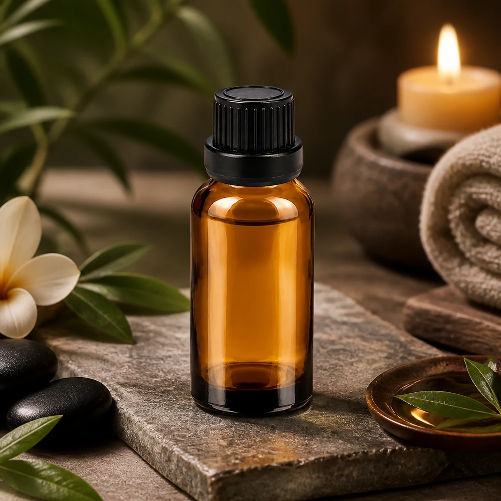Lichtbeschermde glazen fles van 10 ml met nauwkeurig druppelsysteem voor hygiënische productopslag