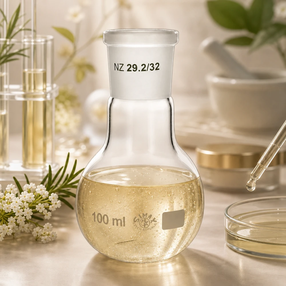 Professionele 100 ml reactiekolf met schaalverdeling voor nauwkeurige volumebepaling