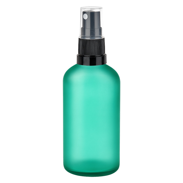 100ml sprayflacon zwart/tr. STD GreenLine UT18/100 100ml sprayflacon zwart/tr. STD GreenLine UT18/100