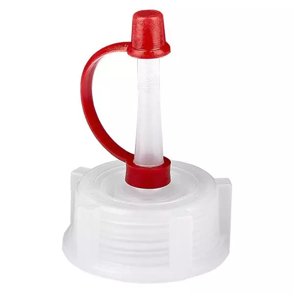 Druppelsluiting voor 250ml en 500ml laboratoriumfles met nauwe hals