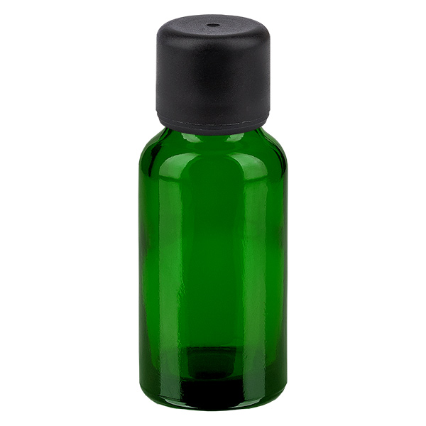 20ml flessenglazen 6mm SV zwart STD GreenLine UT18/20 20ml flessenglazen 6mm SV zwart STD GreenLine UT18/20
