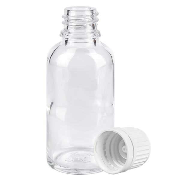 30ml flesje 11mm SV wit OV ClearLine UT18/30 30ml flesje 11mm SV wit OV ClearLine UT18/30