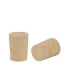 Tapse kurk - natuurlijk kurk - 15/18 mm, hoogte 22 mm Tapse kurk - natuurlijk kurk - 15/18 mm, hoogte 22 mm