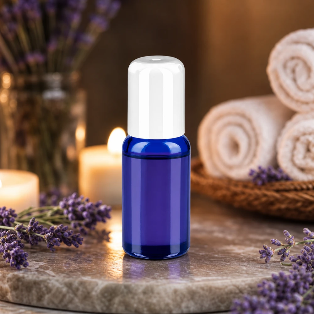 Rolfles 20ml met hygiënische kogeldop voor schone dosering