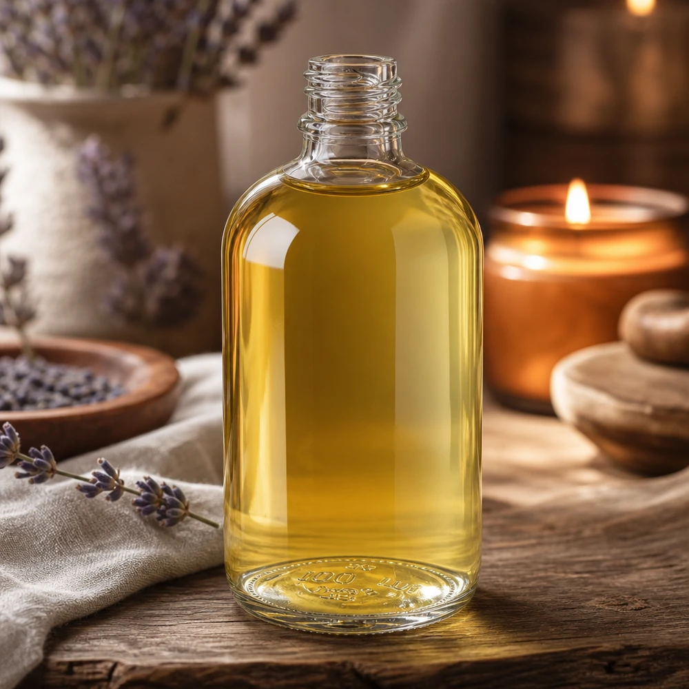 ApoGlas apothekersfles 100ml van hoogwaardig borosilicaatglas voor aromatherapietoepassingen