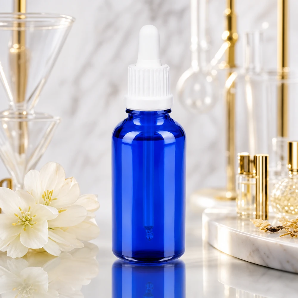 30 ml BlueLine pipetfles UT18 met ergonomisch ontwerp voor eenvoudig hanteren en doseren