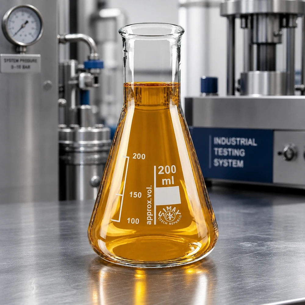 Erlenmeyer 200ml nauwe hals borosilicaat met afgeronde rand
