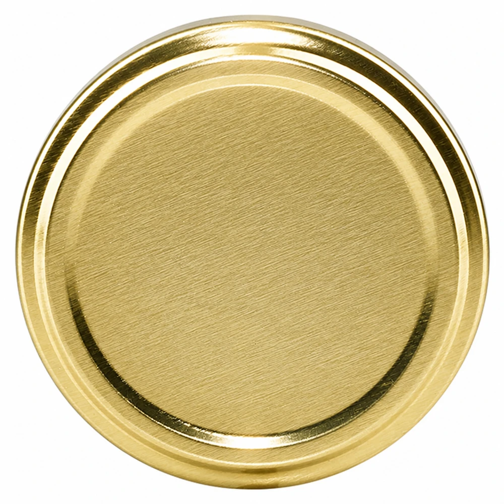 UNiTWIST twist-off-deksel goud, diameter 70 mm, BioSeal unitemp, voedselveilig