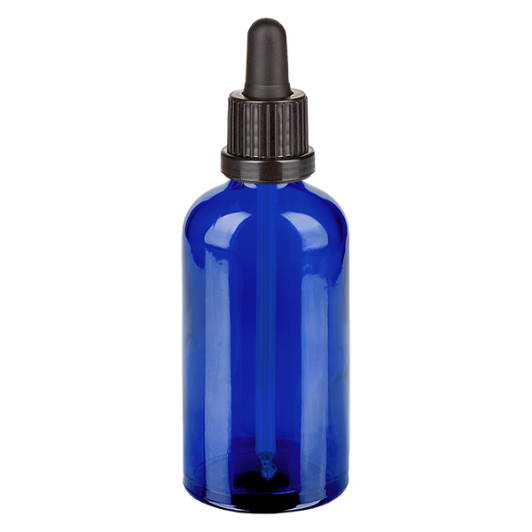 100ml pipetfles zwart OV BlueLine UT18/100