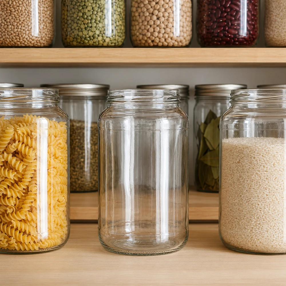 UNiTWIST Runda1700 trommels 1700ml TO100 opbergrek voorraadkast pasta rijst peulvruchten georganiseerde opslag