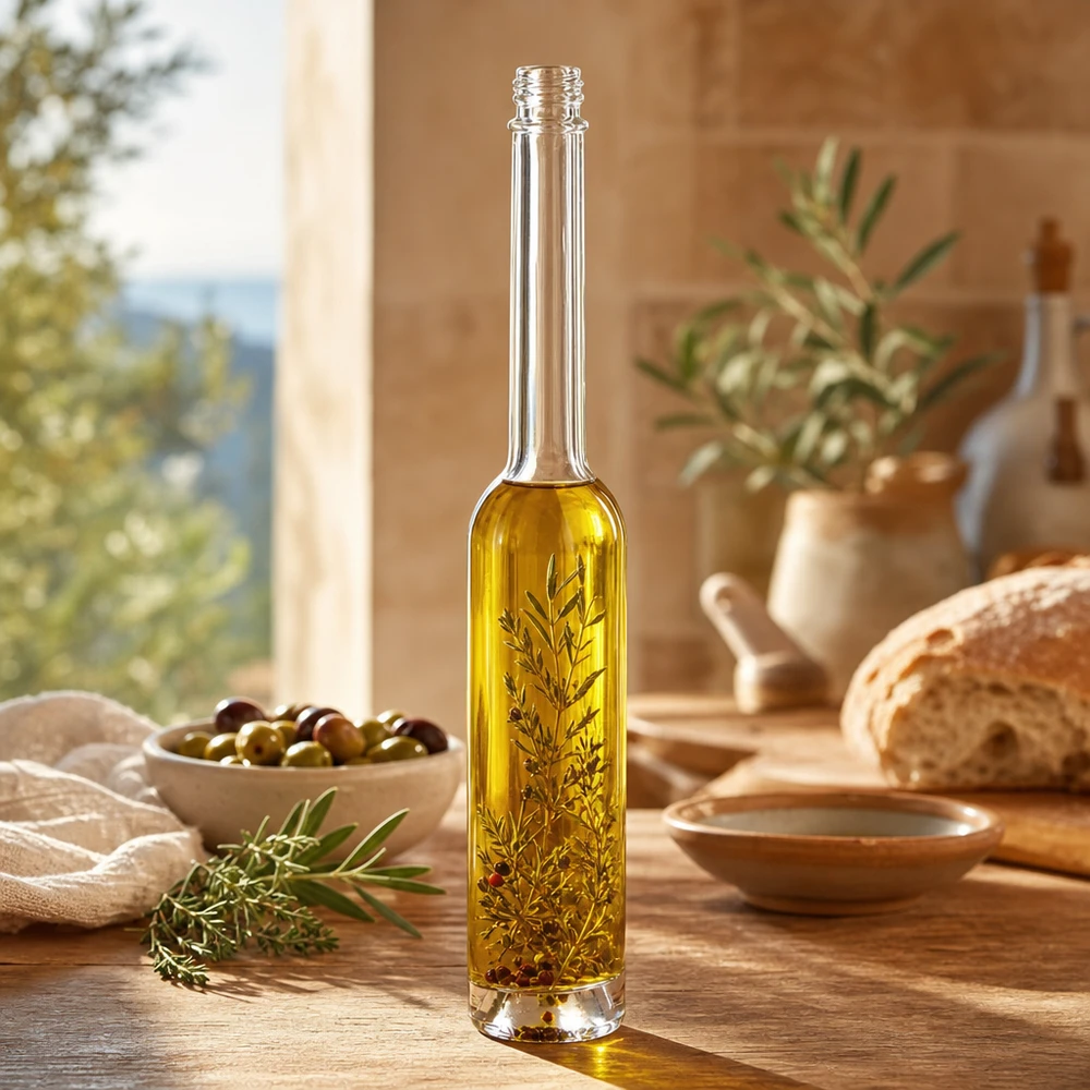100 ml glazen fles 100ml Glasflasche "Toni" ohne Schraubverschluss UNiTWIST zonder schroefdop UNiTWIST®
