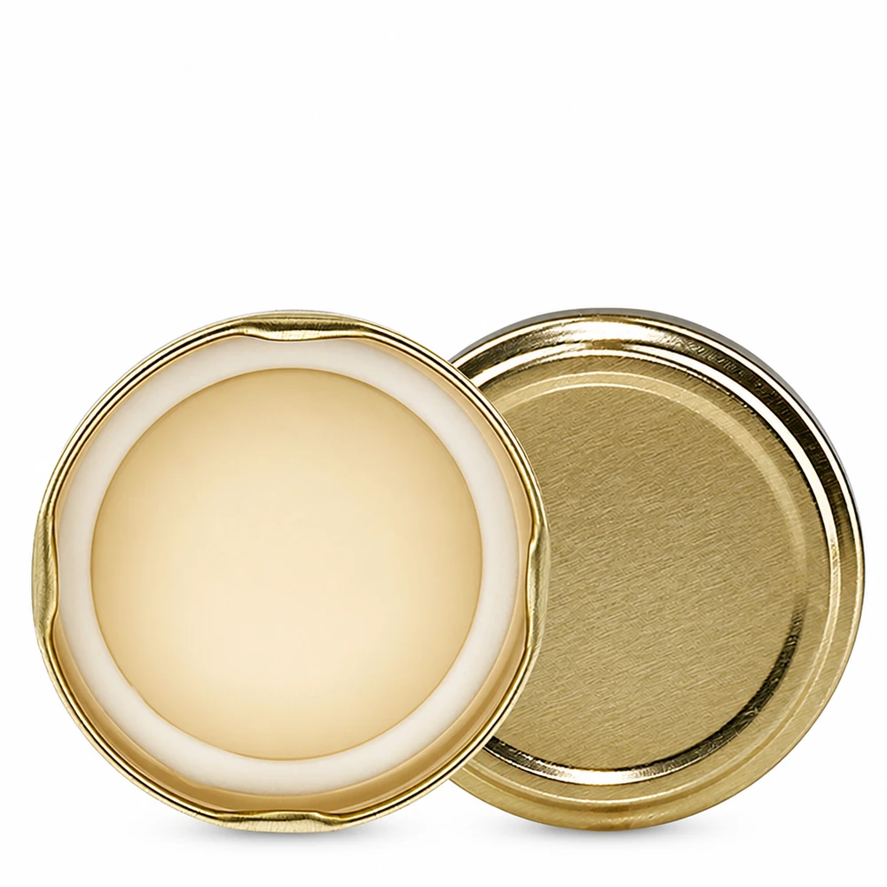 BasicSeal TO58 inmaakdeksel goud, diameter 58 mm, UniTwist voor- en achterkant