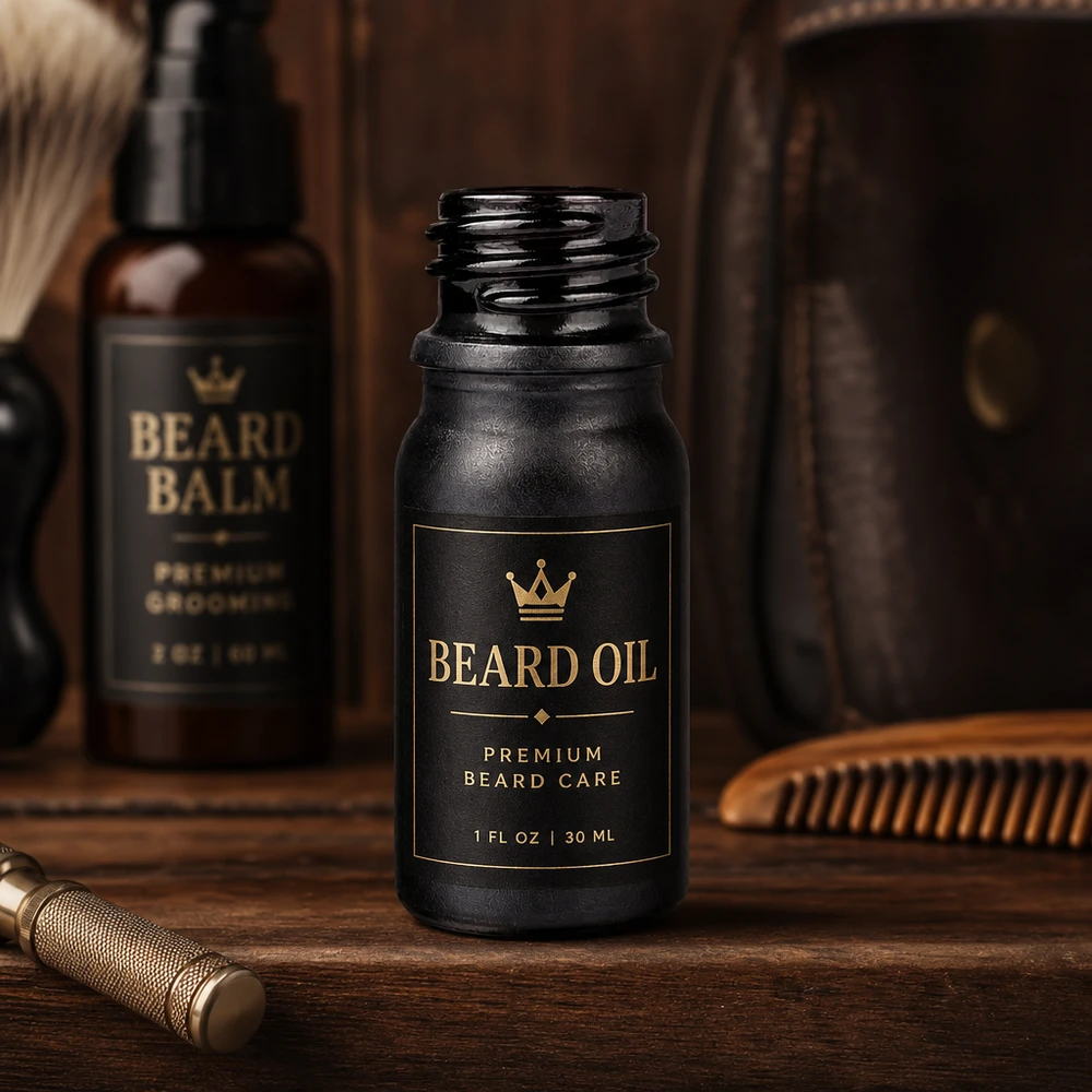 5ml apothekersfles BlackLine UT18/5 met antislipoppervlak en veilige UNiTWIST schroefdraad